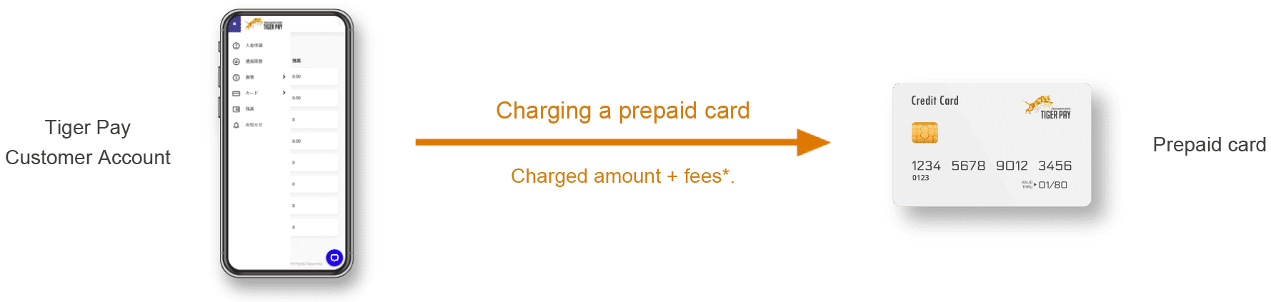 Prepaid debit card